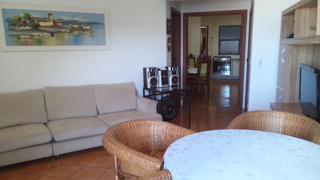 Apartamento Frente Para O Mar ,50 M Da Praia , Ar Condicionado Todos Quartos Guarujá Exterior foto
